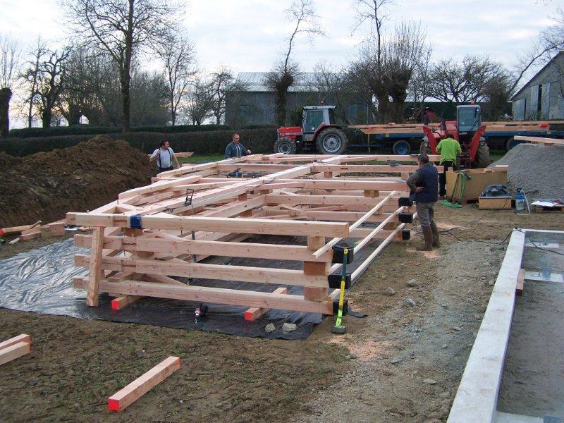 Maison paille dans les marais à Courlay (79)